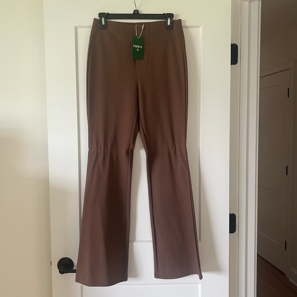 Halara Brown Work Flex Pants